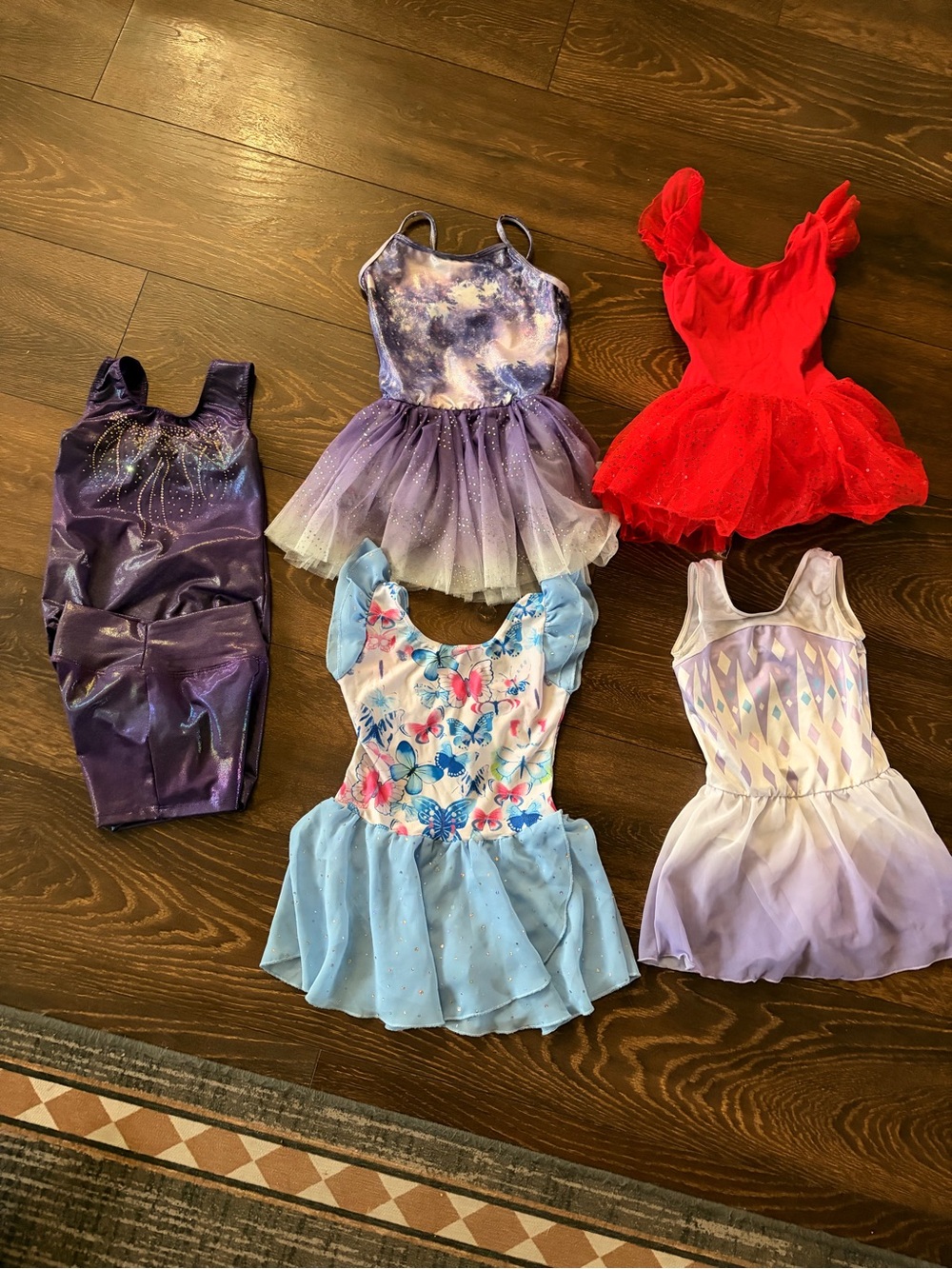 Girls dance leotards/tutus